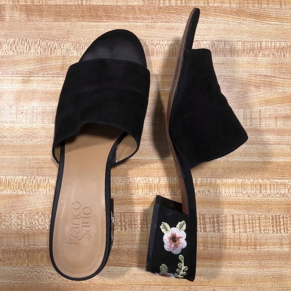 Franco Sarto Shoes - 🌷🌷Franco Sarto Floral Embroidered Sandals SZ 8.5